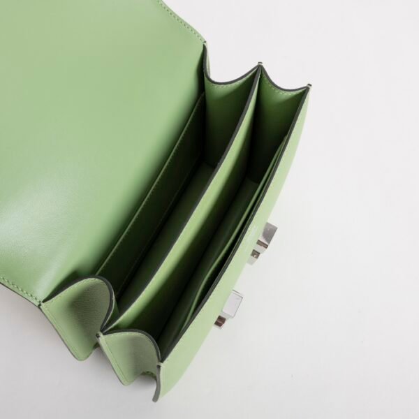 wsxc1733154290912_4 Luxury Shoulder Bag Constance 18CM 3I Vert Criquet Epsom Leather Lizard Buckle