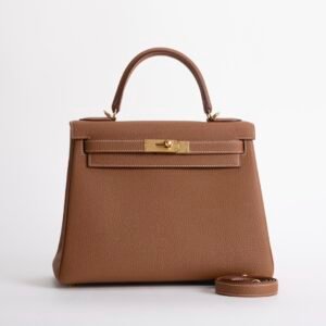 wsxc1733328409759_0 USA New York CC37 Gold Togo Leather Kelly 28CM Gold Hardware