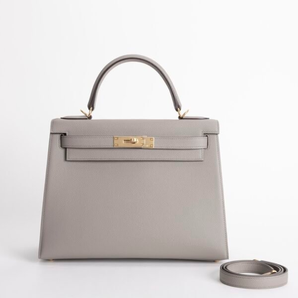 wsxc1733328470379_0-1 UAE Dubai Kelly Bag 28CM Epsom Leather M8 Gris Asphalt Gold Hardware
