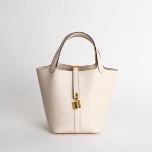 Australia Sydney Picotin 18CM Clemence Leather I2 Nata Gold Hardware