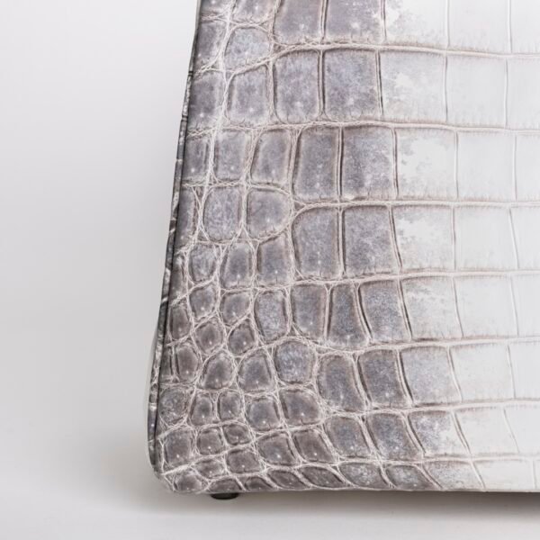 UAE Dubai Himalaya Crocodile Leather Kelly 32CM Silver Hardware