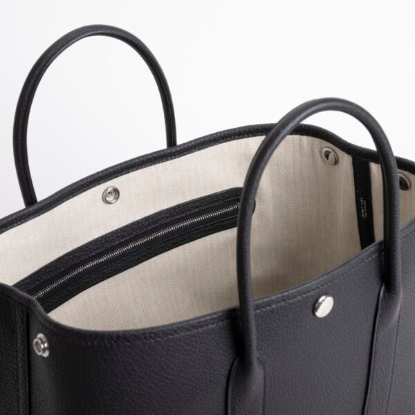 wsxc1734453569897_2 UK London Garden Party 30CM Negonda Leather CK89 Noir Silver Hardware