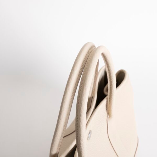 USA New York Negonda Leather CK10 Craie Garden Party 30CM Silver Hardware