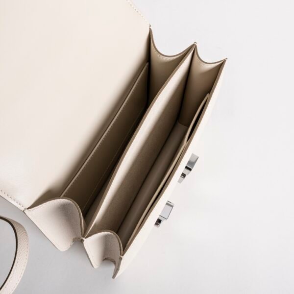 wsxc1734965348441_3 UK London CK10 Craie Epsom Leather Constance 18CM With Mirror Silver Hardware