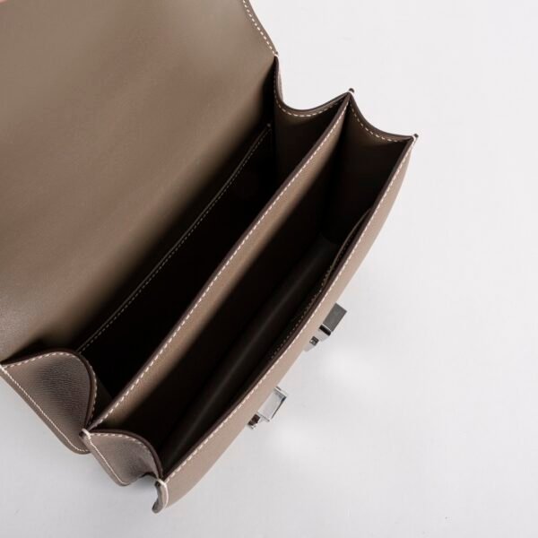 Australia Sydney Constance 18CM with Mirror Epsom Leather CK18 Etoupe Silver Hardware