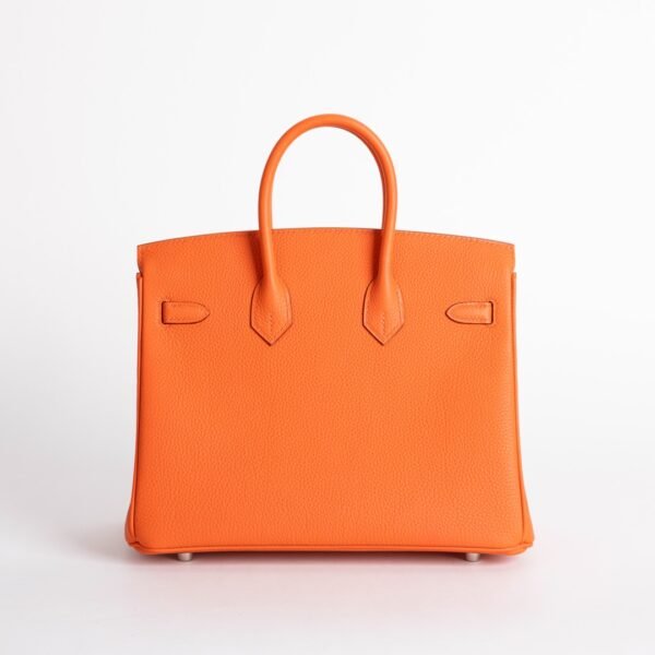 wsxc1735232611747_1 Canada Ottawa Togo Leather CK93 Orange Birkin 25CM Silver Hardware