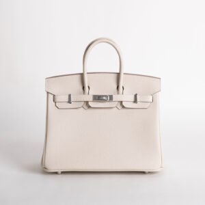 wsxc1735831119527_0-4 Full Handmade Birkin 25CM Togo Leather CK10 Craie Silver Hardware