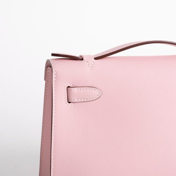 wsxc1736526201926_2 Australia Kelly Pochette 22cm Swift Leather 3Q Rose Sakura Silver Hardware