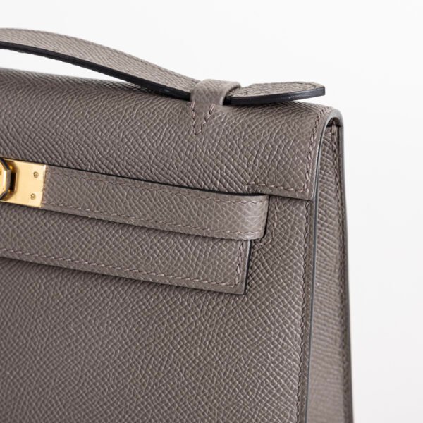 wsxc1739891555398_3 Women’s Evening Bag Kelly Pochette 22CM Epsom Leather 8F Etain Gold Hardware