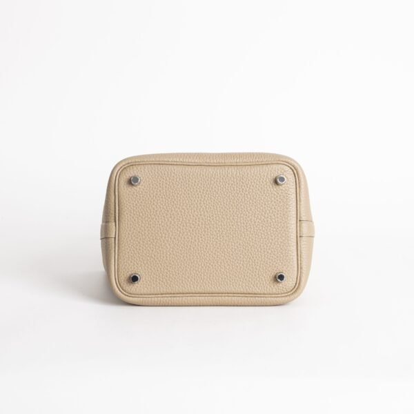 wsxc1740065136212_4-scaled-1 Australia Sydney Picotin Lock 18CM Clemence Leather S2 Gris Trench Silver Hardware