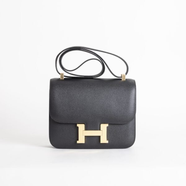 wsxc1740500522645_0-scaled-2 USA Los Angeles Hermes Constance 24CM Epsom Leather 89 Noir Rose Gold Hardware