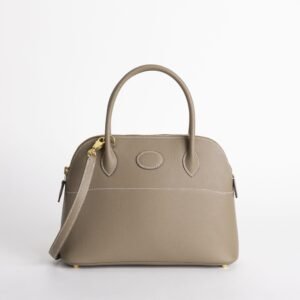 Hermes Bag Images Bolide 27cm Epsom Leather CC18 Etoupe Gold Hardware