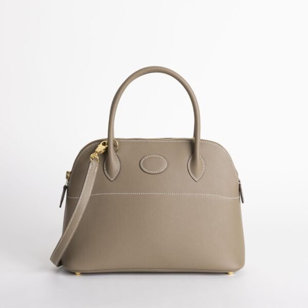 Hermes Bag Images Bolide 27cm Epsom Leather CC18 Etoupe Gold Hardware