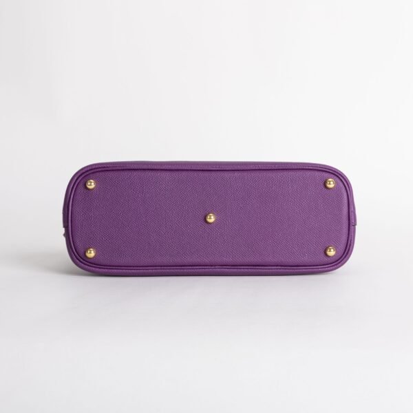 Full Handmade Hermes P9 Anemone Epsom Leather Bolide 27CM Gold Hardware