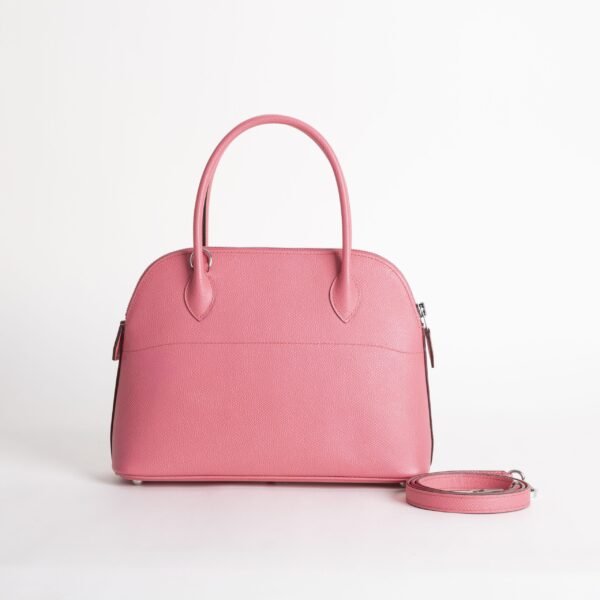 wsxc1741190235666_1-scaled-1 Women’s Tote Bag Hermes Bolide 27CM Epsom Leather 8W Rose Azalee Gold Hardware