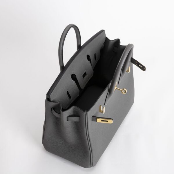 wsxc1742309376082_5-scaled-1 USA Los Angeles Hermes Birkin 25CM Togo Leather 0L Gris Meyer Gold Hardware