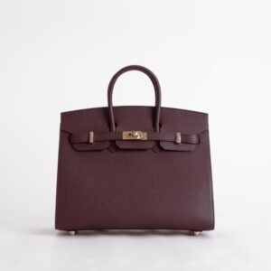 Australia Sydney Birkin Sellier 25CM Epsom Leather 0G Rouge Sellier Rose Gold Hardware
