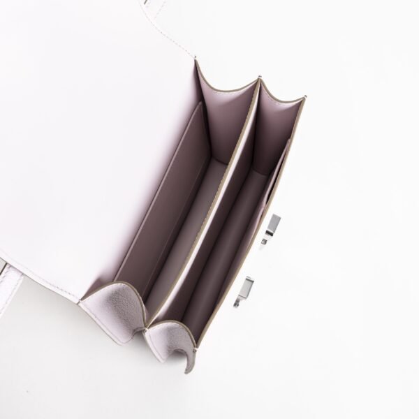 Canada Toronto Hermes Constance 18CM Chevre Leather 3Q Rose Sakura Silver Hardware