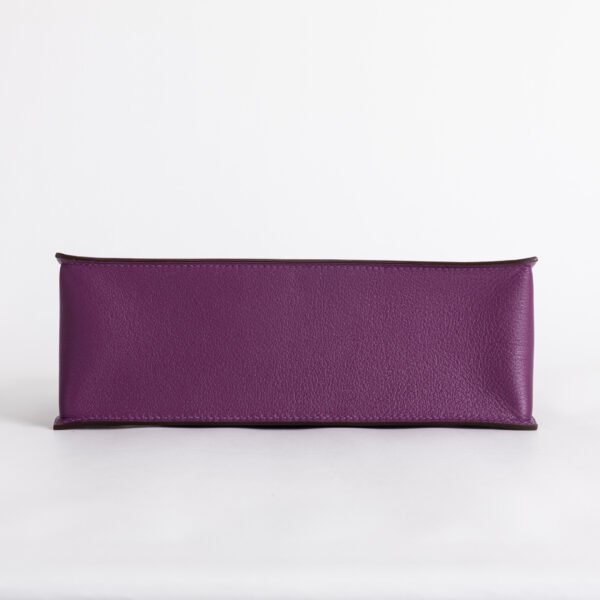 Women’s Shoulder Bag Kelly Danse 22CM Swift Leather P9 Anemone Silver Hardware