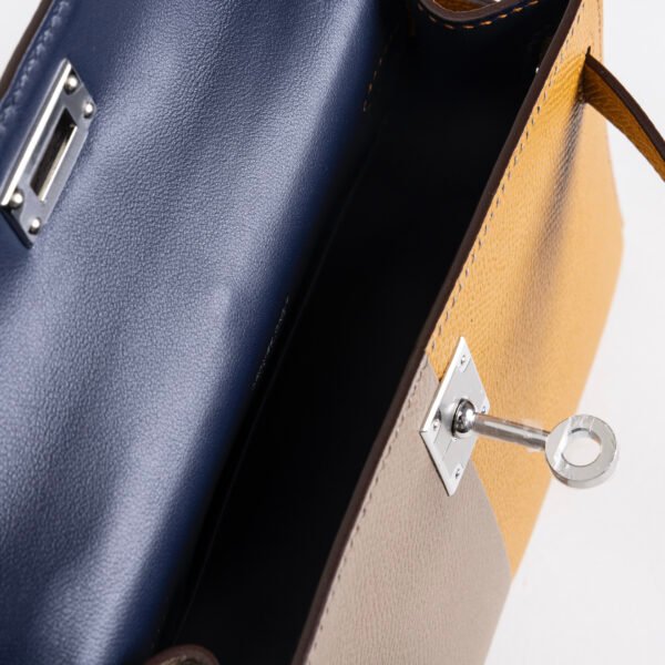 wsxc1742482942343_5 Hermes Evening Bag Mini Kelly 19CM Eosop Leather 2S Sesame & 18 Etoupe Silver Hardware