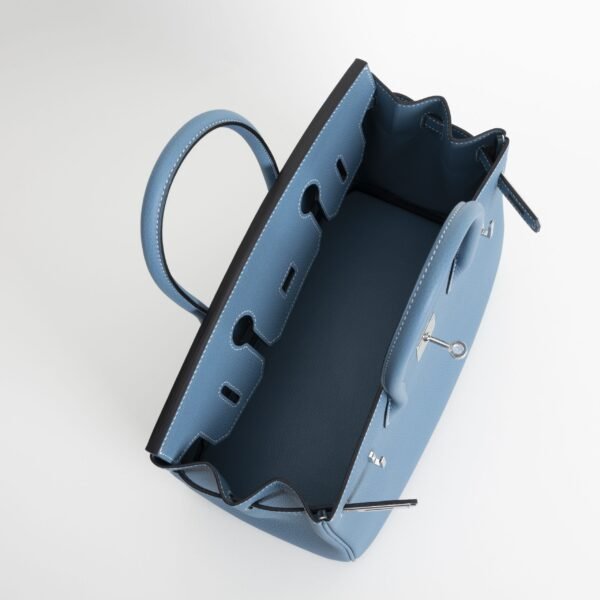 wsxc1743519046779_5-scaled-1 UAE Dubai Hermes Birkin 30CM Togo Leather CK75 Blue Jean Silver Hardware