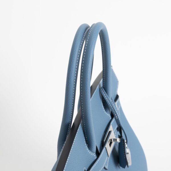 wsxc1743519046780_2-scaled-1 UAE Dubai Hermes Birkin 30CM Togo Leather CK75 Blue Jean Silver Hardware