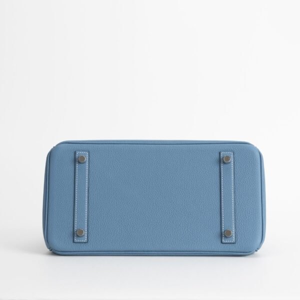 wsxc1743519046780_4-scaled-1 UAE Dubai Hermes Birkin 30CM Togo Leather CK75 Blue Jean Silver Hardware