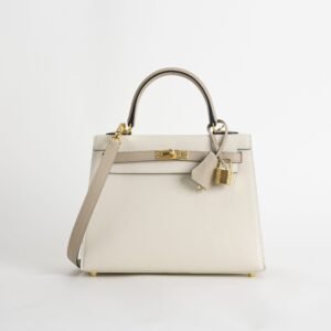 wsxc1744646297645_0-scaled-1 Canada Toronto Hermes Kelly Sellier 25CM Epsom Leather CC10 Craie / S2 Gris Trench Gold Hardware