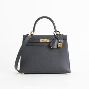 wsxc1744646338682_0-scaled-1 Hermes Tote Bag Kelly Sellier 25CM Epsom Leather CC89 Noir Gold Hardware