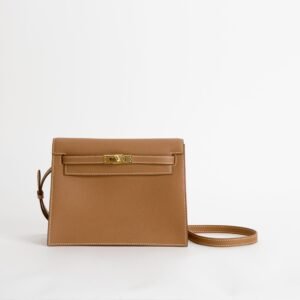 wsxc1744990315394_0-scaled-1 Hermes Women’s Shoulder Bag CC37 Gold Evercolor Leather Kelly Danse 22CM Gold Hardware