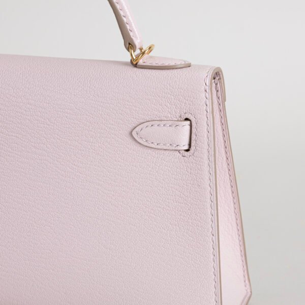 wsxc1745770081993_2 Hermes Evening Bag Mini Kelly 19CM Chevre Leather M7 Rose Darling Gold Hardware