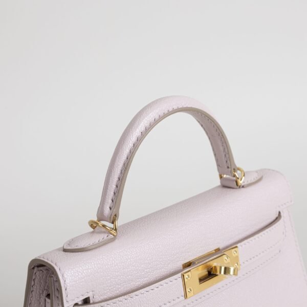 wsxc1745770081993_3-scaled-1 Hermes Evening Bag Mini Kelly 19CM Chevre Leather M7 Rose Darling Gold Hardware