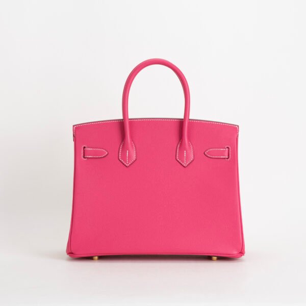 wsxc1746466662750_1 Australia Canberra Hermes Epsom Leather Birkin 25CM E5 Rose Tyrien Gold Hardware