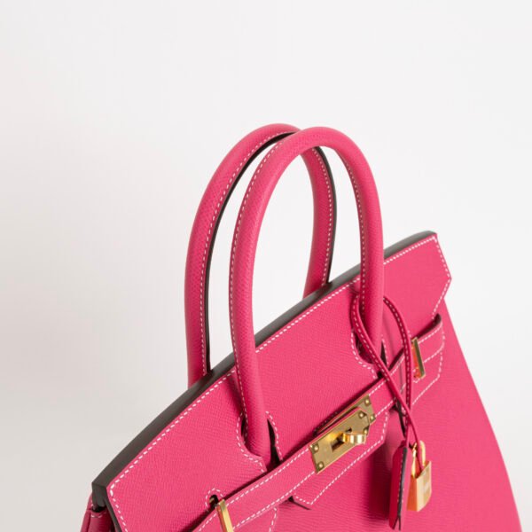 wsxc1746466662750_3 Australia Canberra Hermes Epsom Leather Birkin 25CM E5 Rose Tyrien Gold Hardware