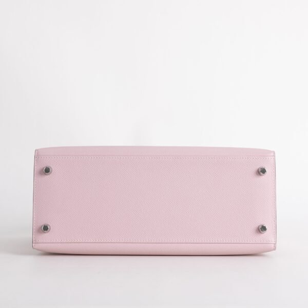 Australia Sydney Hermes Kelly Sellier 28CM Epsom Leather 3Q Rose Sakura Silver Hardware
