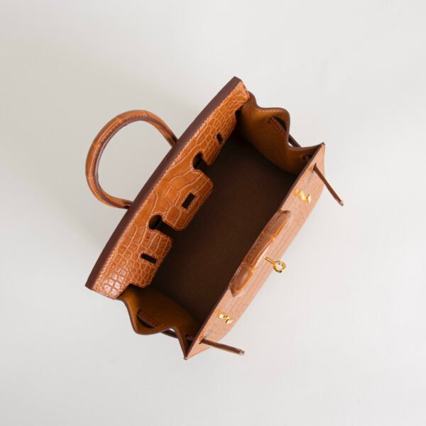 wsxc1747148023914_4 Luxury Hermes Bag CC37 Gold Matte Alligator Crocodile Birkin Sellier 20CM Gold Hardware