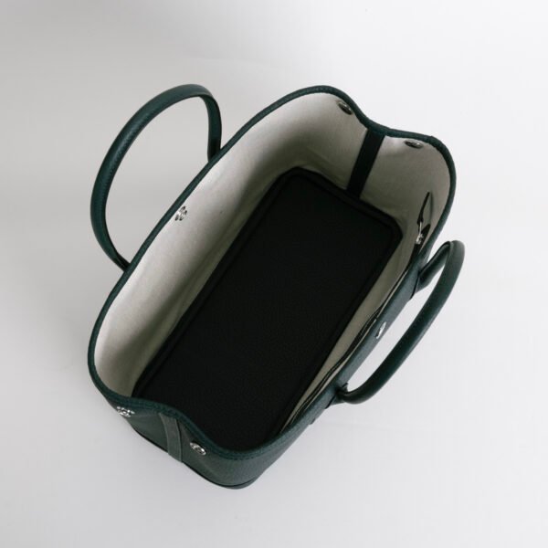 wsxc1747762564687_4 Hermes Bag Price Negonda Leather 6O Vert Cypres Garden Party 30CM Silver Hardware