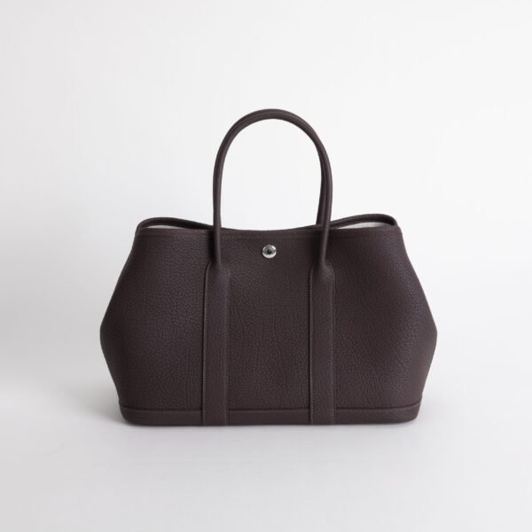 wsxc1747763235642_0-scaled-2 Australia Sydney Hermes Garden Party 30CM Negonda Leather 0G Rouge Sellier Silver Hardware