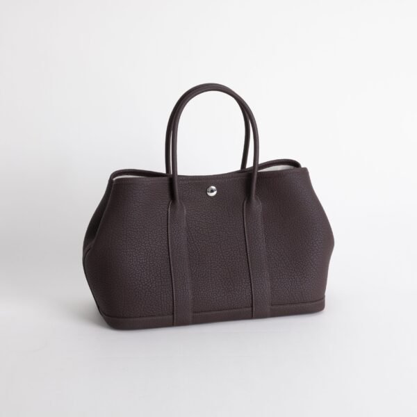 wsxc1747763235642_1-scaled-1 Australia Sydney Hermes Garden Party 30CM Negonda Leather 0G Rouge Sellier Silver Hardware