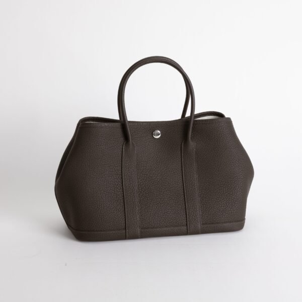 wsxc1747763252352_1-1-scaled-1 Hermes Tote Bag Garden Party 30CM Negonda Leather CK46 Ebene Silver Hardware