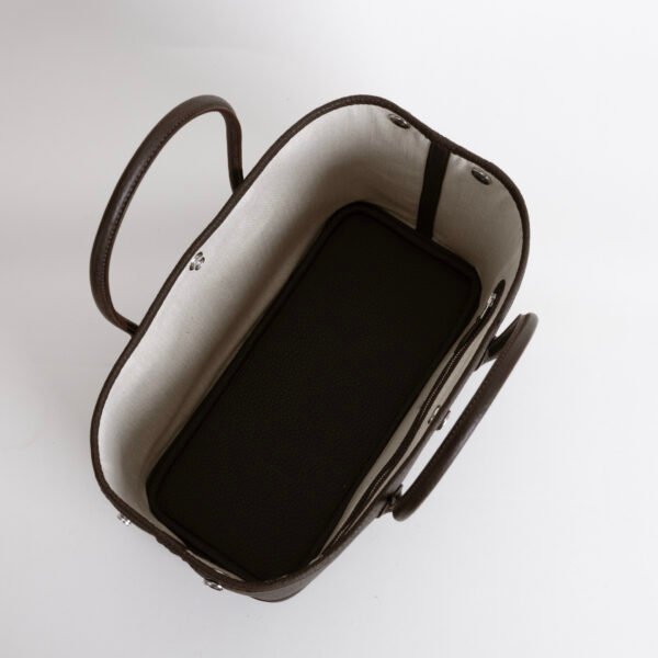 wsxc1747763252352_4 Hermes Tote Bag Garden Party 30CM Negonda Leather CK46 Ebene Silver Hardware