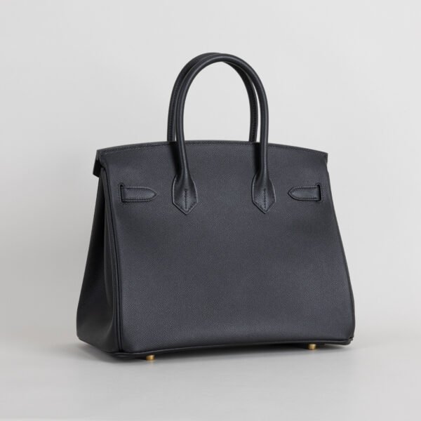 Hermes Bag Price CC89 Noir Epsom Leather Birkin 30CM Gold Hardware