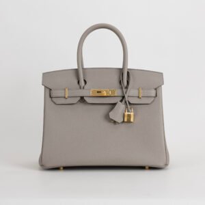 wsxc1747763866466_0 Canada Toronto Hermes Birkin 30CM Togo Leather M8 Gris Asphalt Gold Hardware