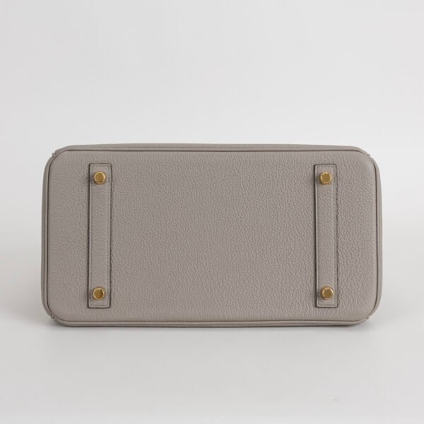 Canada Toronto Hermes Birkin 30CM Togo Leather M8 Gris Asphalt Gold Hardware