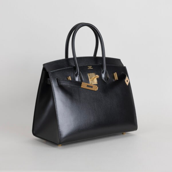 wsxc1747763897913_3 Hermes Bag Images CC89 Noir Box Leather Birkin Sellier 30CM Gold Hardware