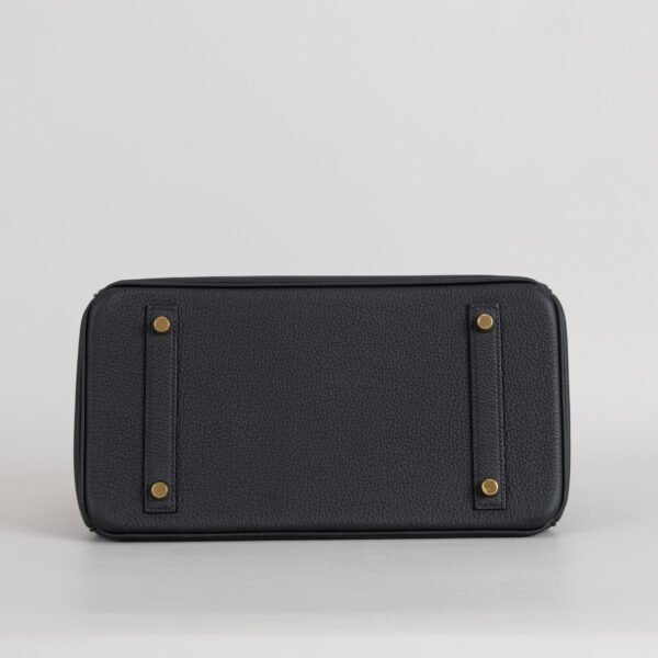 Hermes Bag Price CC89 Noir Togo Leather Birkin 30CM Gold Hardware