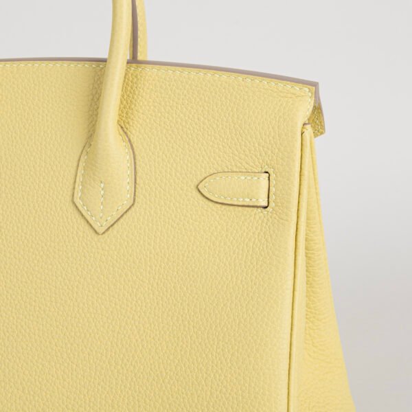 wsxc1747927335156_3 Hermes Bag Price Togo Leather Birkin 25CM 1Z Jaune Poussin Silver Hardware