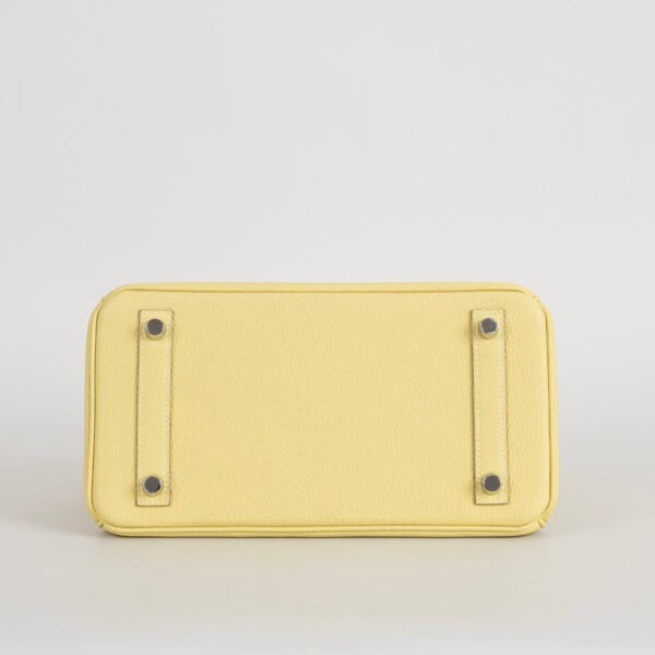 wsxc1747927335156_5 Hermes Bag Price Togo Leather Birkin 25CM 1Z Jaune Poussin Silver Hardware