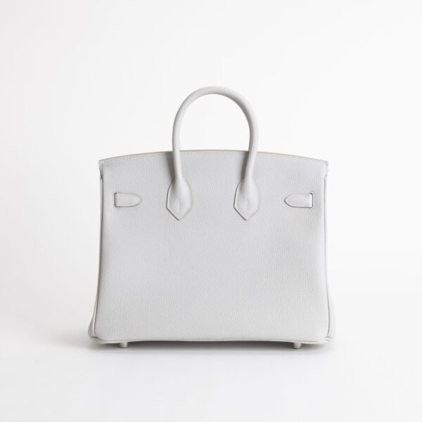 wsxc1748102583546_1-scaled-1 Hermes Bag Images 8U Blue Glacier Togo Leather Birkin 25CM Silver Hardware