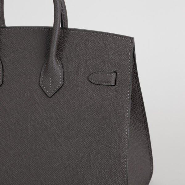 Australia Canberra Hermes Epsom Birkin Sellier 25CM 8F Etain Gold Hardware